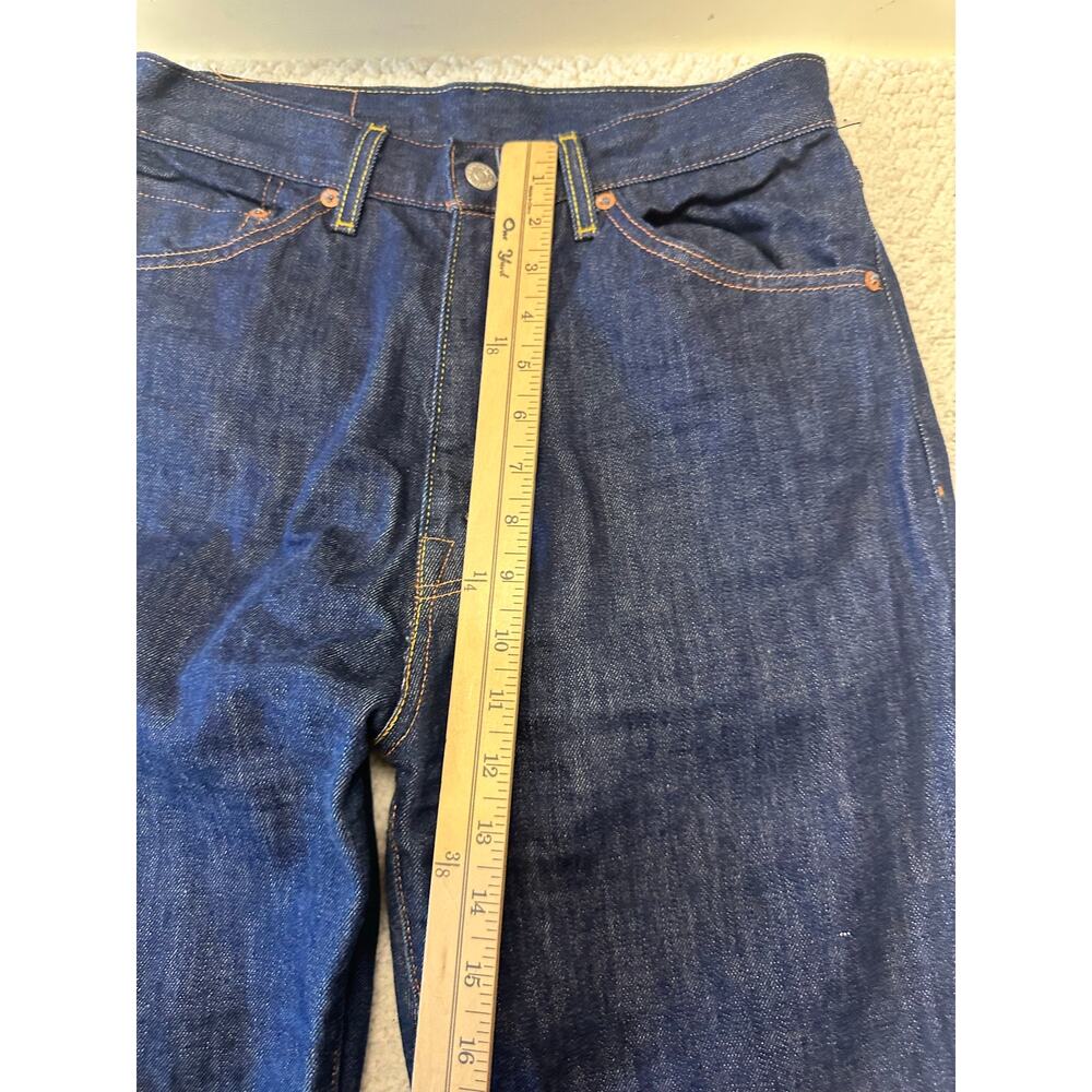 Vintage 1950s Levis Womens 701 Selvedge Big E Jeans Size 29 - Picture 4 of 16